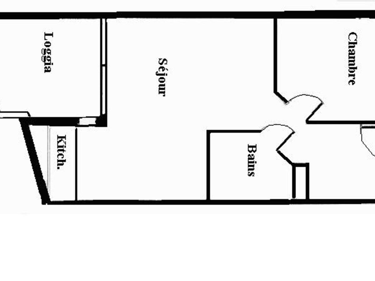 Confortable T2 A Sete Avec Vue Mer, Parking Et Wifi - Fr-1-338-111 Exteriör bild