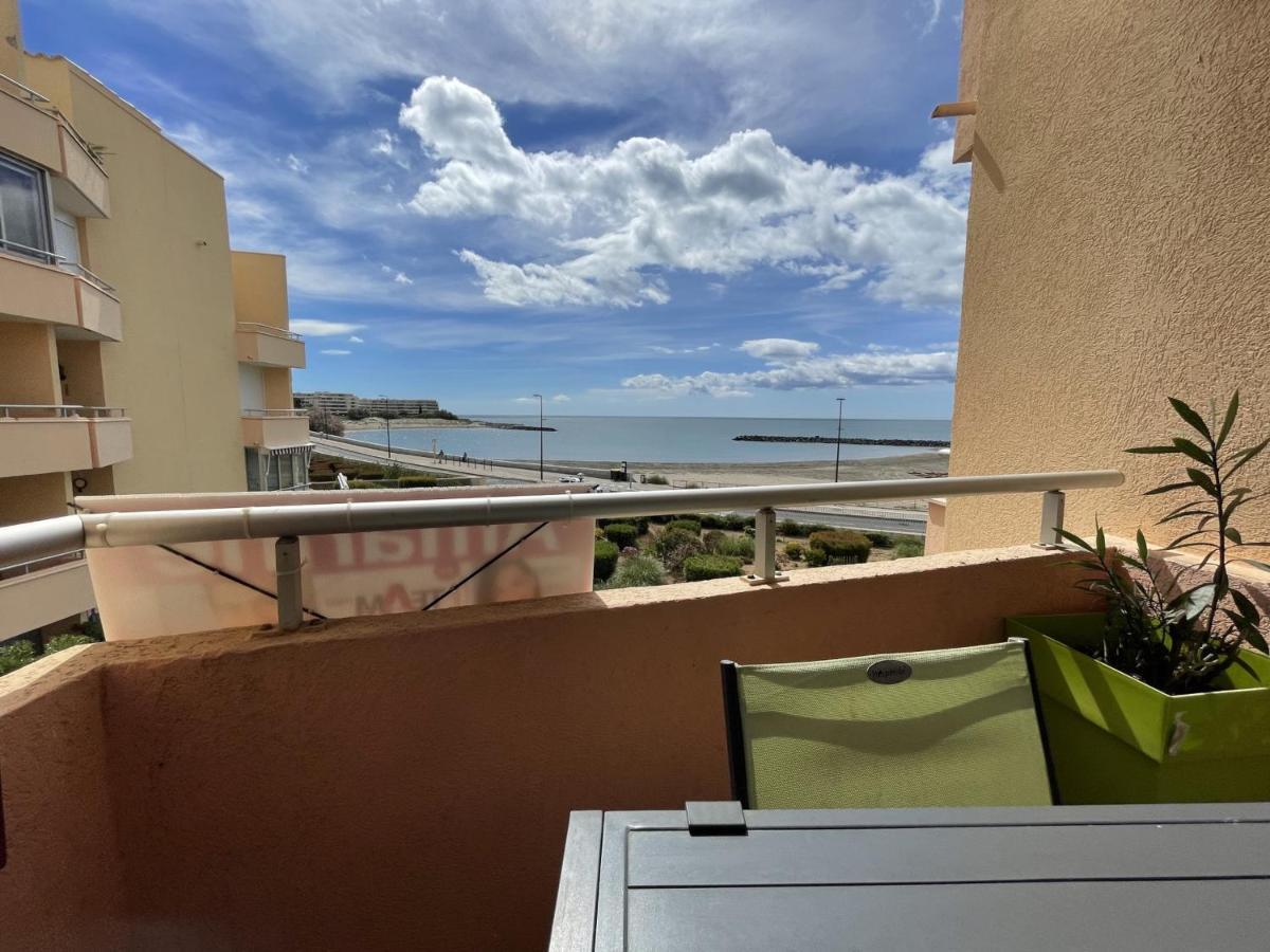Confortable T2 A Sete Avec Vue Mer, Parking Et Wifi - Fr-1-338-111 Exteriör bild