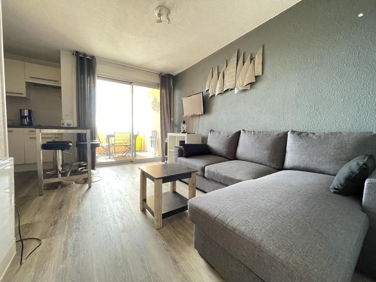 Confortable T2 A Sete Avec Vue Mer, Parking Et Wifi - Fr-1-338-111 Exteriör bild